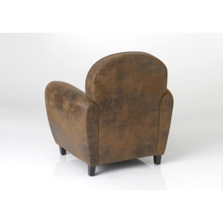 Fauteuil Club marron - Hellin