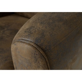 Fauteuil Club marron - Hellin