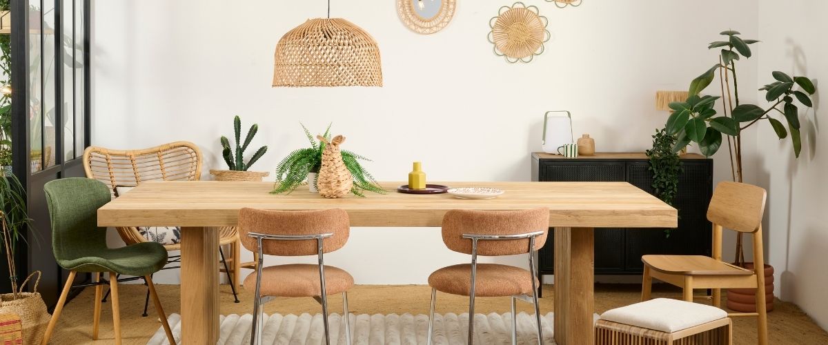 Table jardin en bois