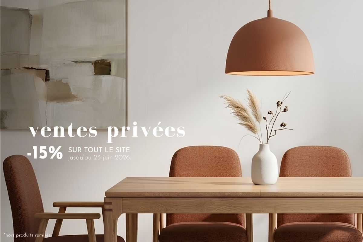 -15% de remise sur tout le site Ventes privées