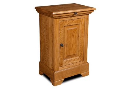 Meuble Téléphone en Chêne meuble d'appoint en bois massif chene moyen