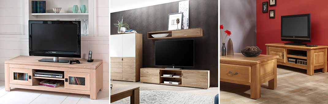 meuble tv en bois