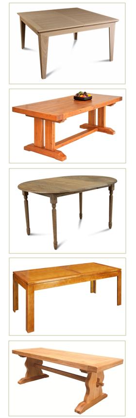 table de salle à manger en bois