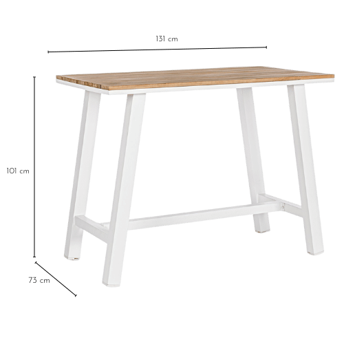 Dimensions table de bar Bayonne