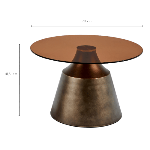 Dimensions de la table basse SHADE