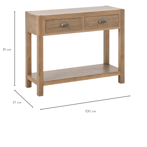 Dimensions console BASTIDE