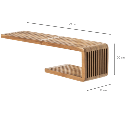 Dimensions étagère M Siena